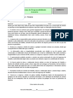 Termo de Responsabilidade - Armário Da Portaria