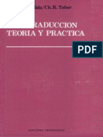 Eugene Albert Nida Charles Russell Taber La Traduccion Teoria y Practica