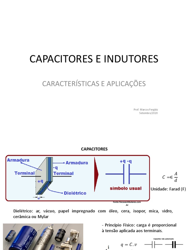 Características, aplicações e princípios fundamentais de capacitores e ...