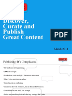 Discover, Curate and Publish Great Content: March 2011