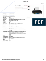 Epson Printer Ink Jet L1800: Informasi Katalog