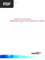Download SonicOS Log Event Reference Guide by jretest SN54161889 doc pdf