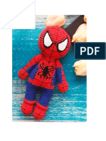 Crochet Spiderman PDF Amigurumi Free Pattern