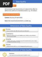 Data Quality Training