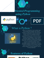 Object Oriented Programming Using Python: Name:Ankeet Giri Reg No.: 11904096