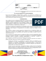 Auto Ordena Apertura de Procedimiento Administrativo