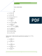 Dada La Función F (X) Hallar F (X+H) y Calcular El Límite 1. 2. 3. 4. 5. 6. 7. 8. 9. 10. 11. 12. 13. 14