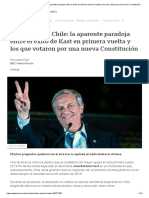 Elecciones en Chile - La Aparente Paradoja Entre El Éxito de Kast en Primera Vuelta y Los Que Votaron Por Una Nueva Constitución - BBC News Mundo