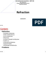 Lect 3 - Refraction