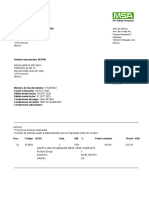 Cotización MSA Adaptador Careta Full Face - 0020986515