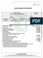 Certificado Seguro Estudiantil 1006812873