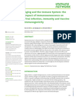 Aging and The Immune System: The Impact of Immunosenescence On Viral Infection, Immunity and Vaccine Immunogenicity