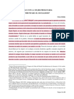 C4. Zetkin, Clara - Sólo Con La Mujer Proletaria Triunfará El Socialismo