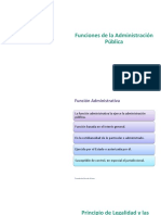 Funciones Administrativas Públicas y Potestades