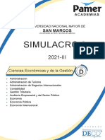 Simulacro 8 - Area D