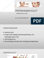 Sistem Pertahanan Kulit: Kosmetologi (Fa 3022)