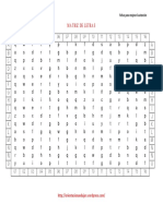 Matriz de Letras 8