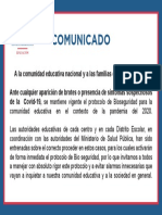 88786479comunicado Protocolo Bio Seguridadpdf