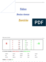 Sílabas Inversas - Exercícios