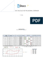 Hoja de Excel de Calculo de Poligonal Cerrada 101850 Downloable