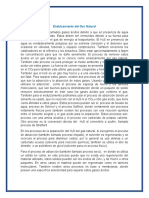 Endulzamiento del Gas Natural: Procesos para Remover H2S y CO2