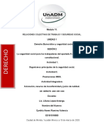 Relaciones Colectivas de Trabajo Y Seguridad Social: Ciudad de Mérida, Yucatán México A 10 de Marzo de 2020