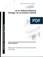 Design of an Onboard Battery Charger for an Electric Vehicle