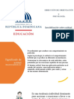 Sensibilización Sobre Actitud Docente