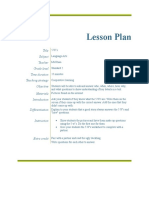 Lesson Plan: Title Subject Teacher Grade Level Time Duration Teaching Strategy Objective Materials Differentiation