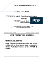 G-10. Fire Fighting System Part-1 (Black & White)