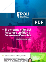 Rol del psicólogo jurídico en Colombia