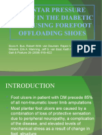 Plantar Pressure Relief in The Diabetic Foot Using Forefoot Offloading Shoes