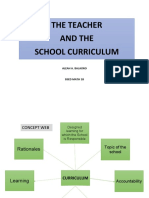 Activity in The Teacher and School Curriculum