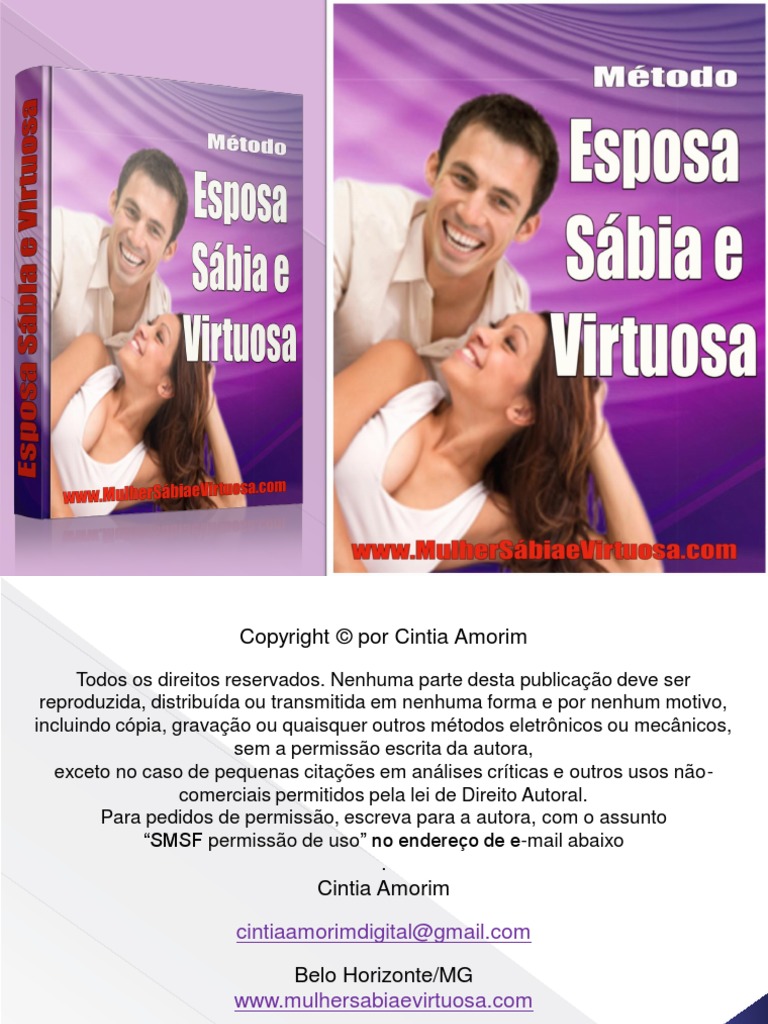E Book Esposa Sabia e Virtu Osa PDF Amor Mulher foto foto
