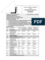 6to INFORME Urbanizacion COLINAS DE SAN MARCOS