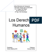 Derechos Humanos colegio Venezuela
