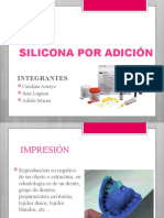 SILICONA POR ADICIÓN