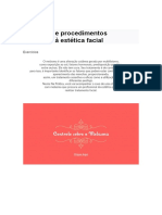 Avaliação e procedimentos para melasma facial