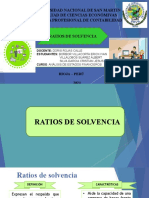 Ratios Solvencia