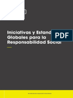 Iniciativas y Estandares Globales Para RSE