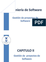 Capitulo II - Gestión de Proyectos de Software