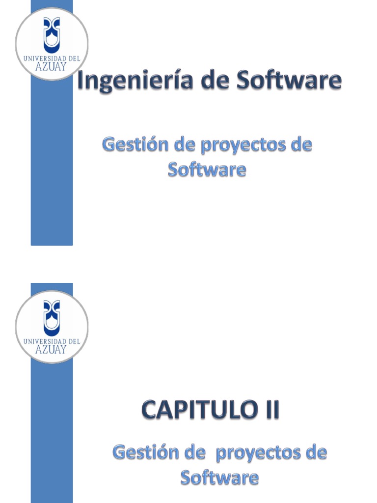 Gestión de Proyectos: Conceptos Clave | PDF | Software | Gestión de ...