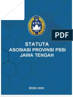 Statuta Asprov Pssi Jateng - Edisi 2020 - Rev15022020