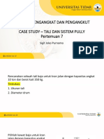 Pertemuan 7 - Tugas Analisa Tali Dan Sistem Pully