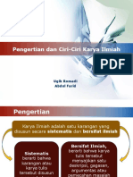 Pengertian Dan Ciri-Ciri Karya Ilmiah 2021