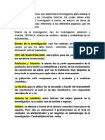 Está Referido Al Proceso Que Determina La Investigación para Analizar El Estudio A Partir de Los Conceptos Teóricos