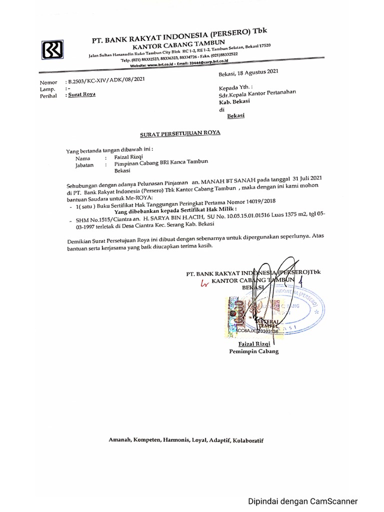Surat Roya Dunia Belajar - vrogue.co