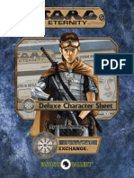 Deluxe Character Sheet: by Talon Dunning
