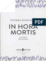 24) Thomas Bernhard - in Hora Mortis