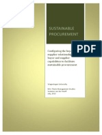Sustainable Procurement Configuring The Buyersupp-Groen Kennisnet 350716